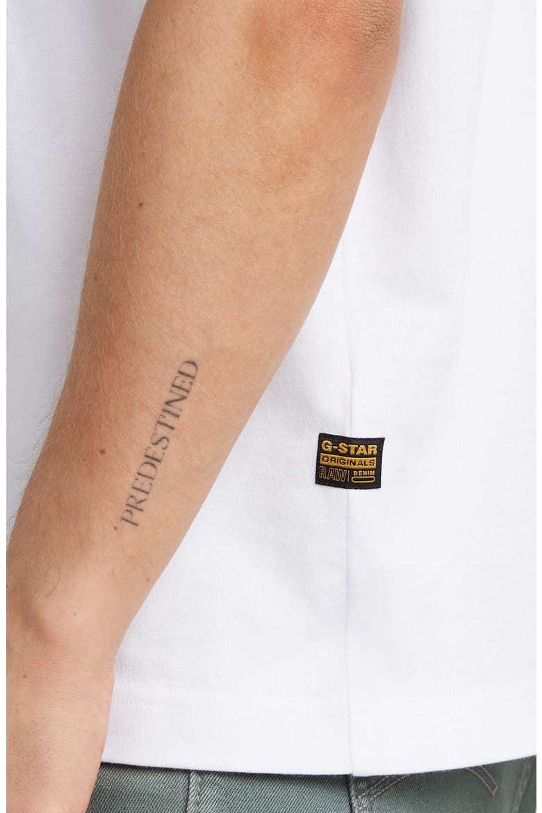 Barcode Boxy Organic Cotton Graphic T-Shirt, Alternate, color, WHITE