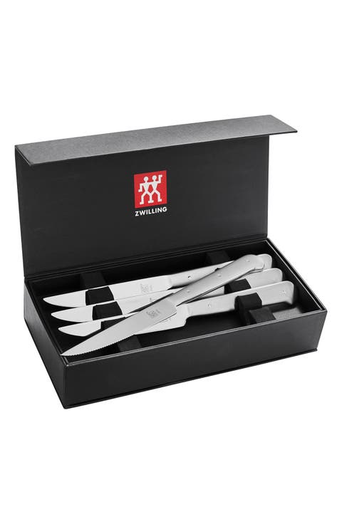 Porterhouse 8-Piece Stainless Steel Steak Knife Set