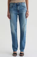 AG The Boyfriend Mid Rise Straight Leg Jeans