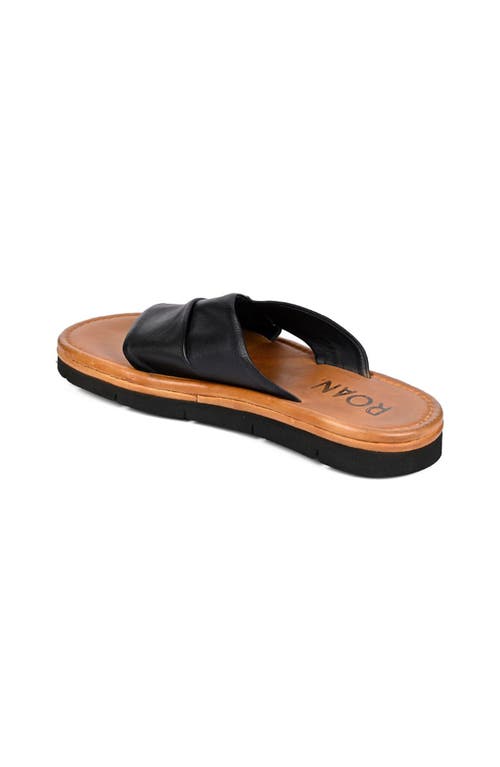 Roan Nosy Sandal In Black