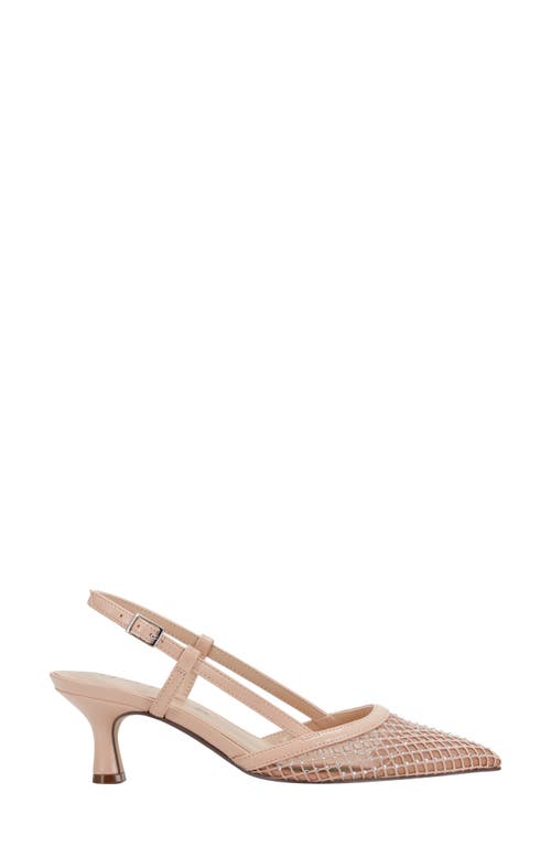 Unisa Rhinestone Mesh Slingback Pump