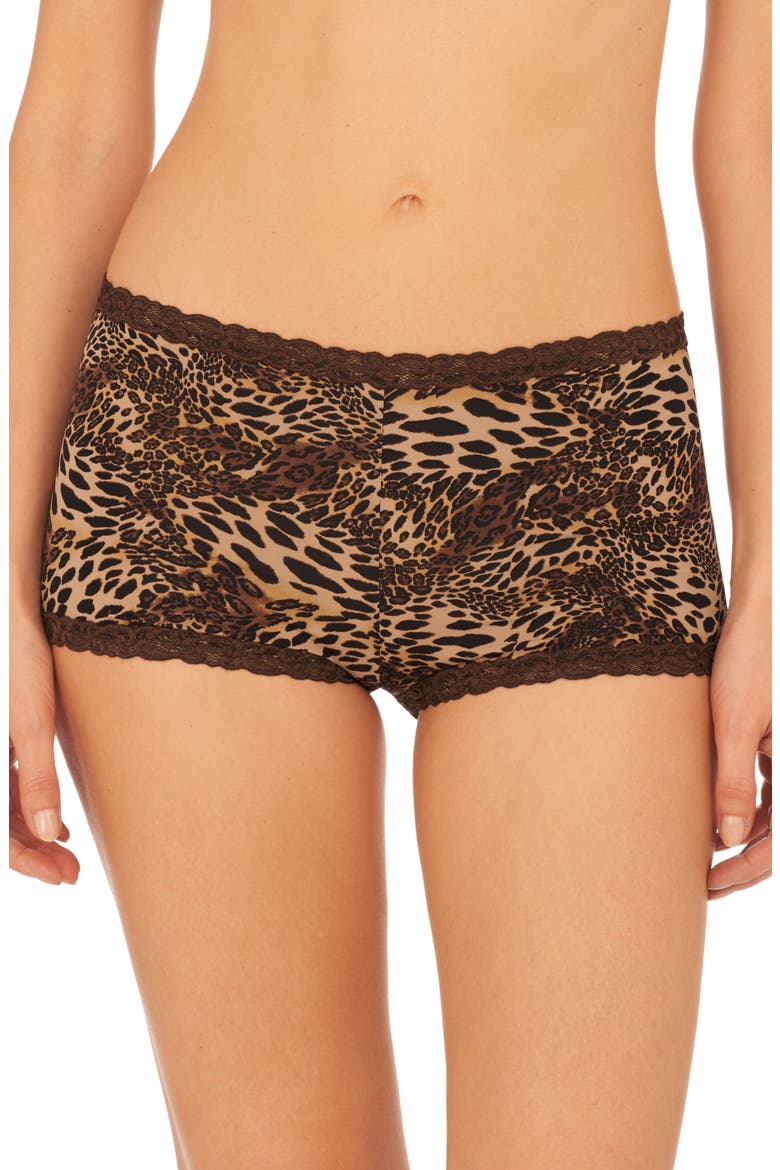 Pure Luxe Boyshorts, Main, color, JAVA LUXE LEOPARD PRINT