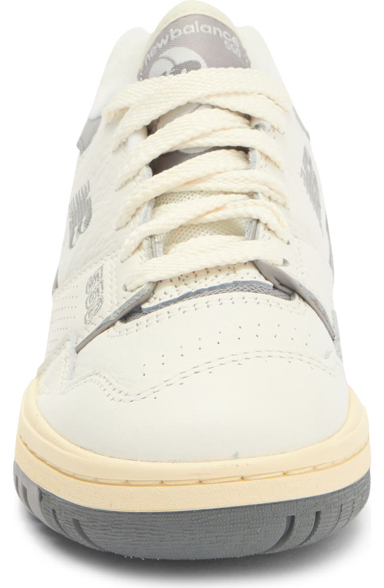 New Balance 550 Basketball Sneaker, Alternate, color, Sea Salt/ Team Away Grey