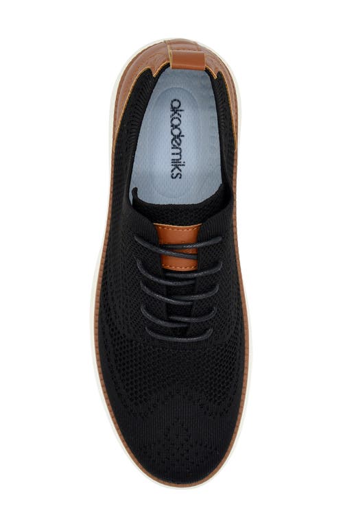 Akademiks Olney Wingtip In Black