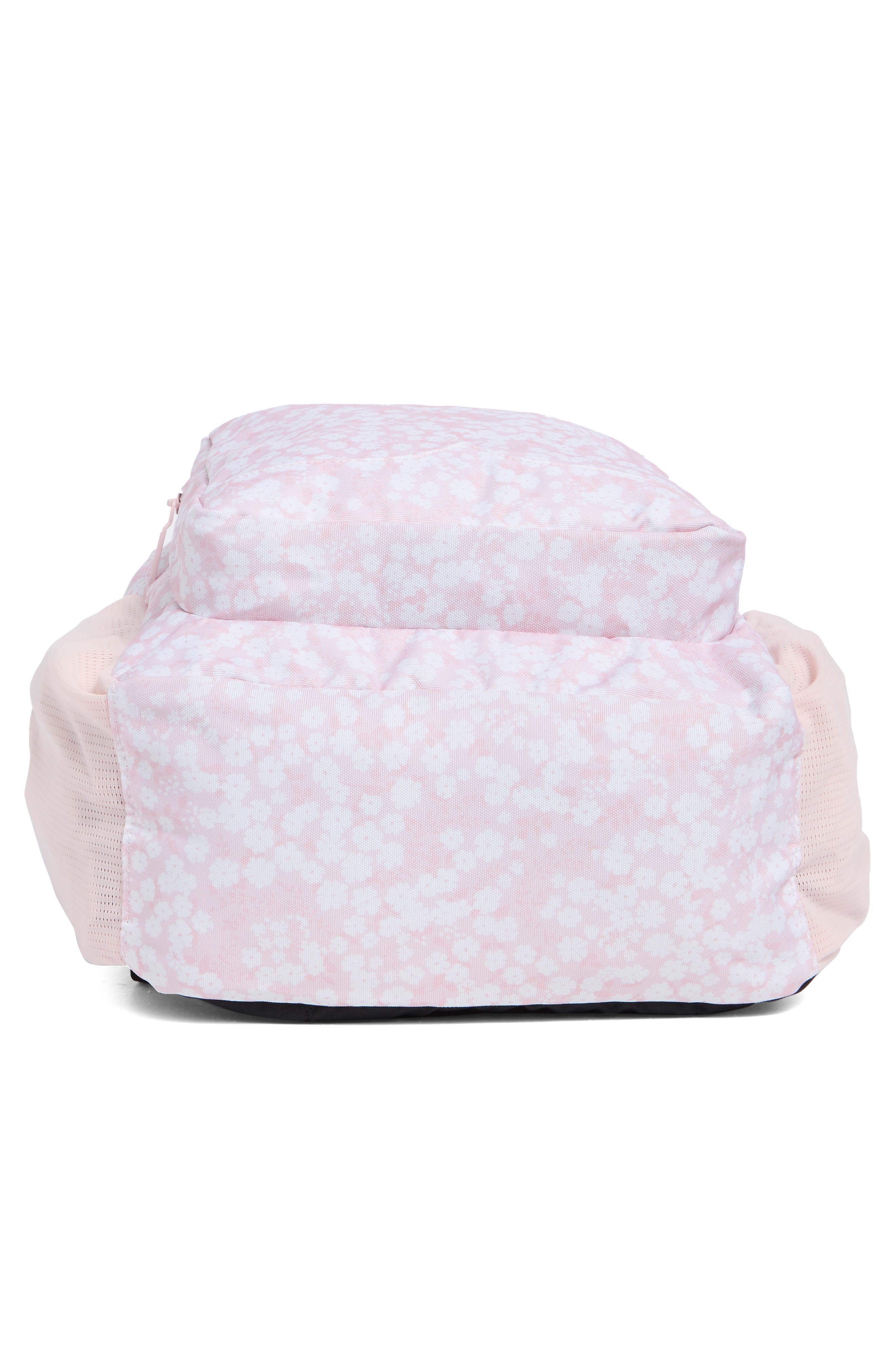 All In Floral Backpack, Alternate, color, BLUSH FLORAL TEXTILE TEXTURED