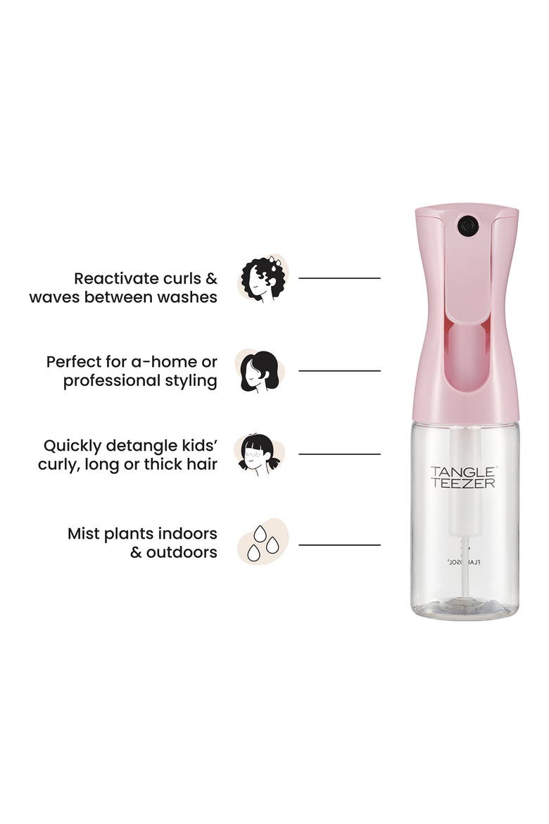 Mini Fine-Mist Spray Bottle in Millennial Pink, Alternate, color, MILLENNIAL PINK