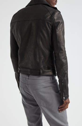 Rick Owens Luke Stooges Leather Moto Jacket | Nordstrom