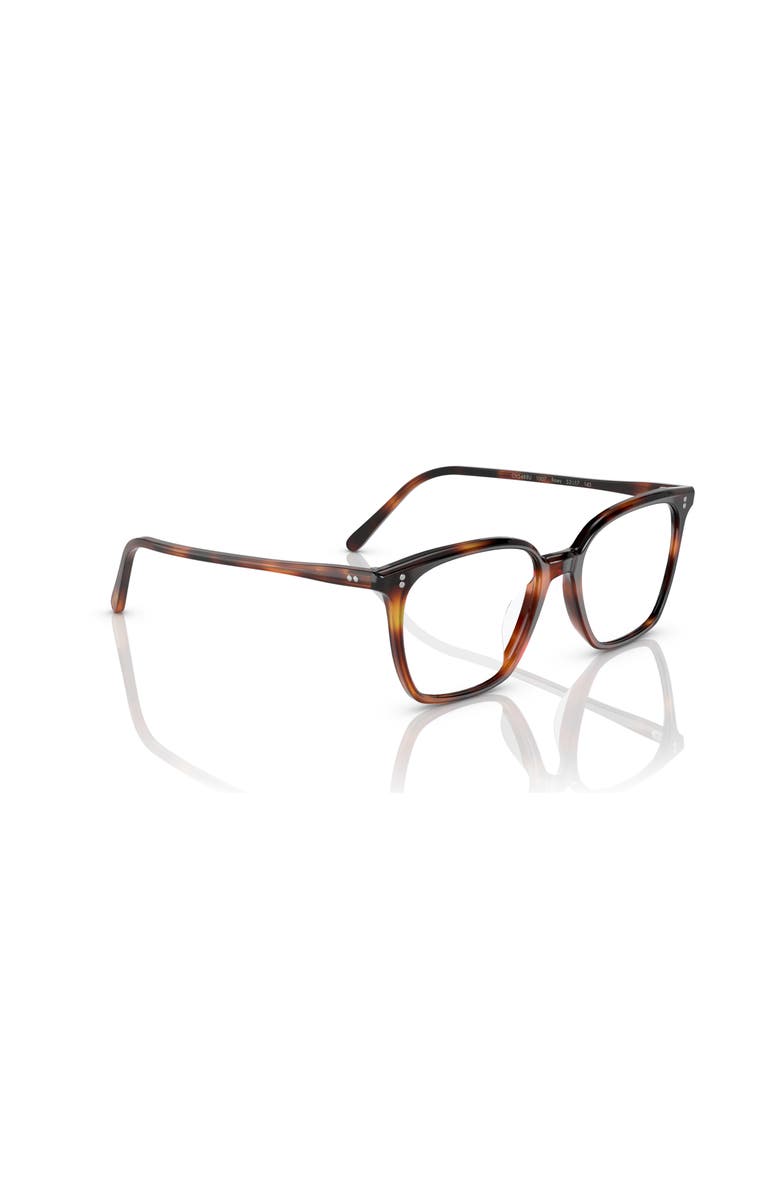 Oliver Peoples 50mm Square optical glasses, Alternate, color, Tortoise