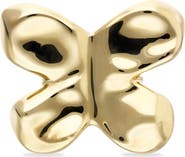 UNODE50 Butterfly Ring in Gold-Tone