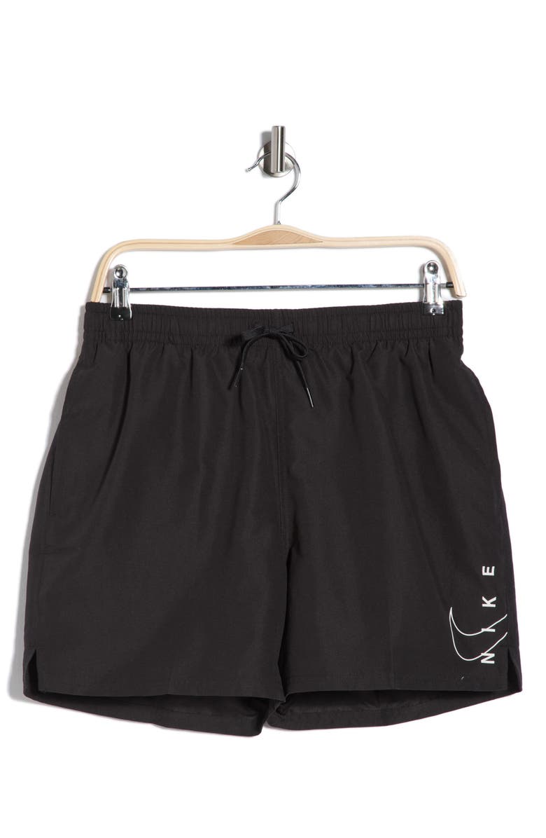 Nike 5-Inch Breaker Swoosh Swim Shorts, Main, color, 