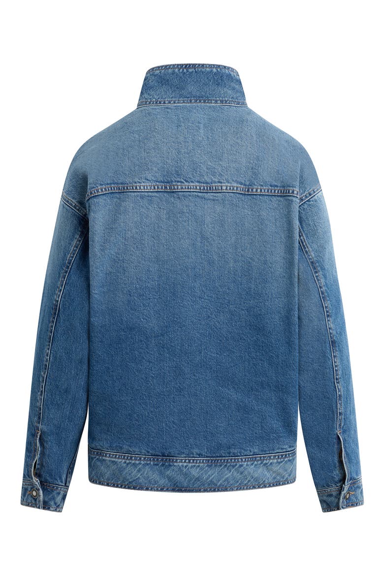 The Margot Denim Jacket, Alternate, color, BEACON
