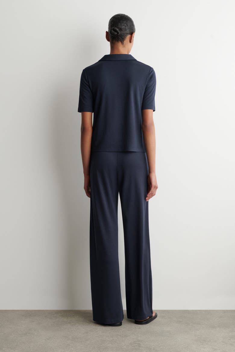 Modal-jersey Pants, Alternate, color, NAVY