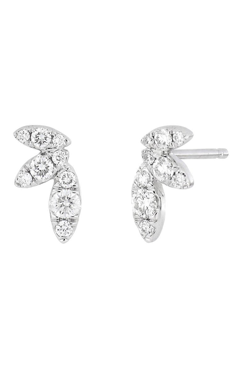 Bony Levy Getty Marquise Diamond Stud Earrings, Main, color, 