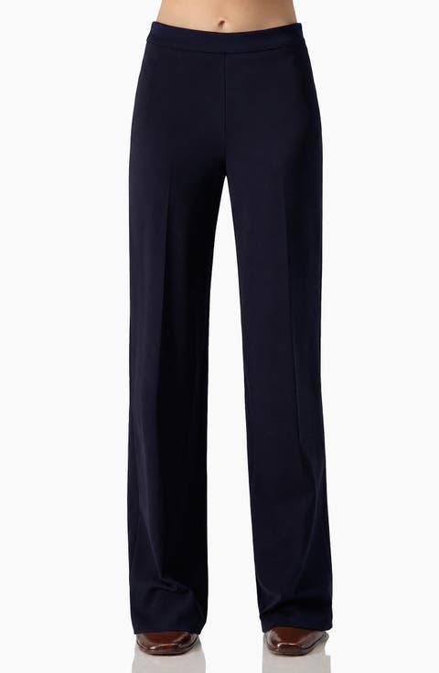Tailored Straight-Leg Trousers