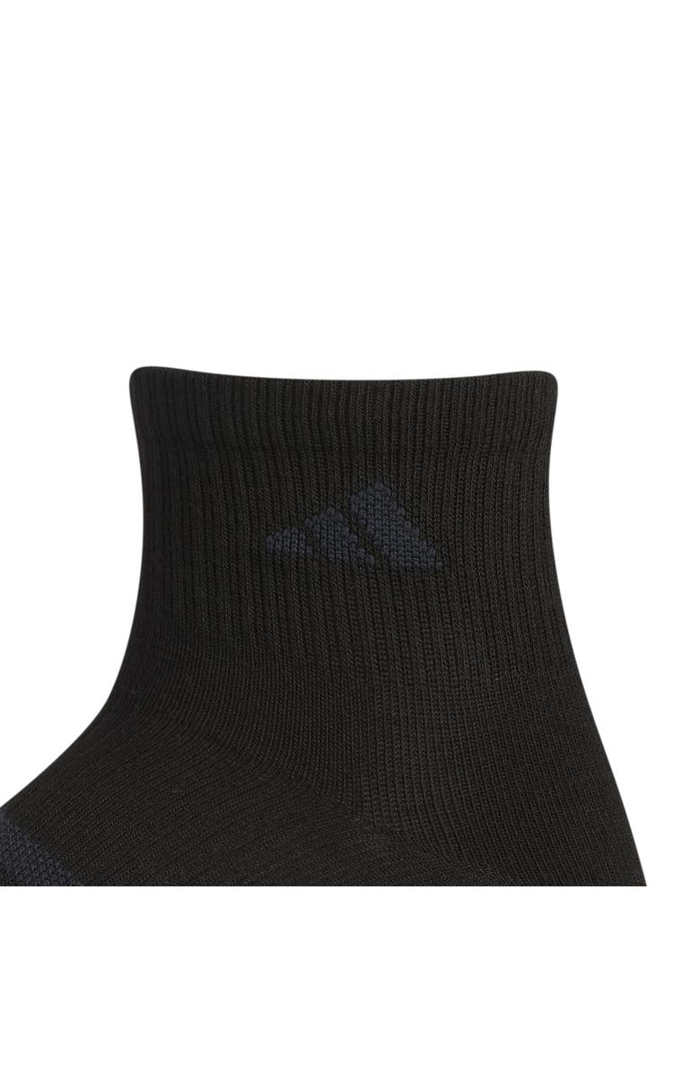 adidas Superlite 3.0 6-Pack AEROREADY Ankle Socks, Alternate, color, Black/ Night Grey