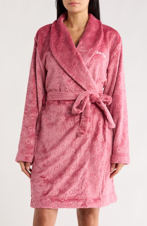 Debossed Fluffy Robe