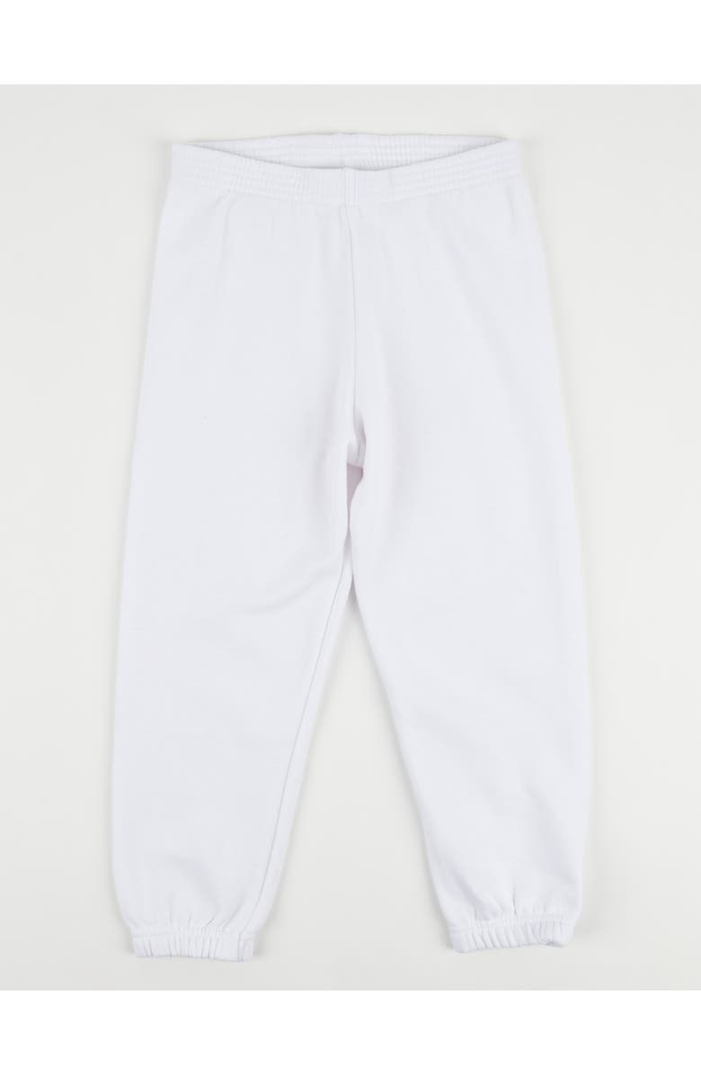 Leveret Kids Sweatpants, Alternate, color, White