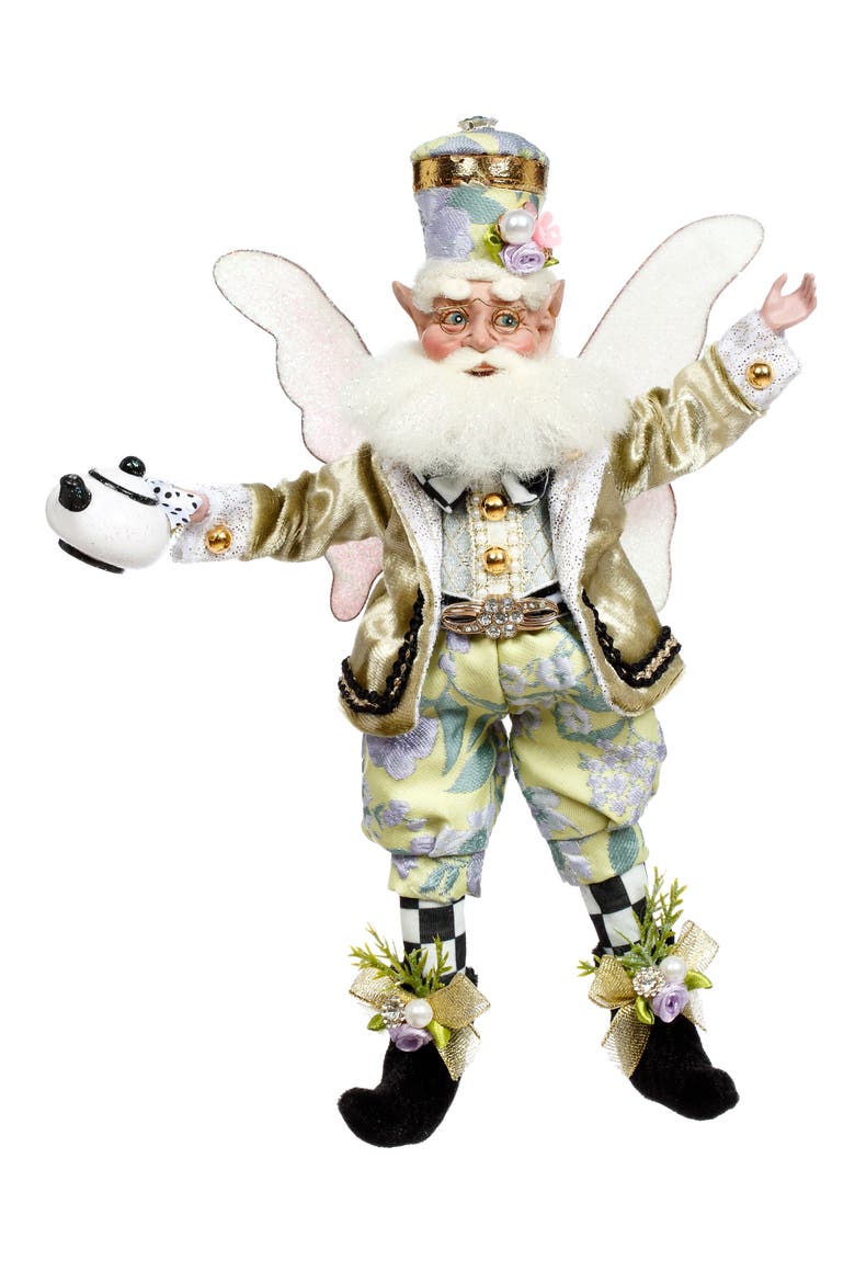 Teapot Fairy, Small, Main, color, Gold