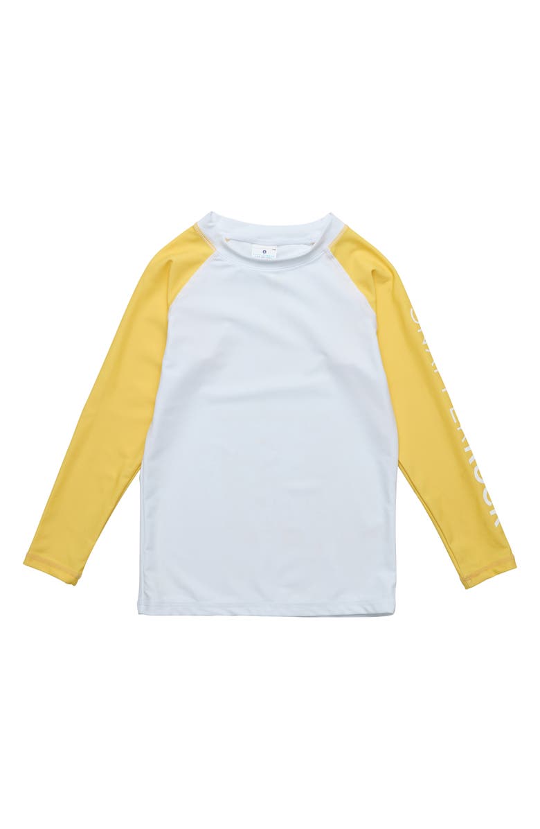 Snapper Rock Kids' Colorblock Long Sleeve Rashguard Top, Main, color, 