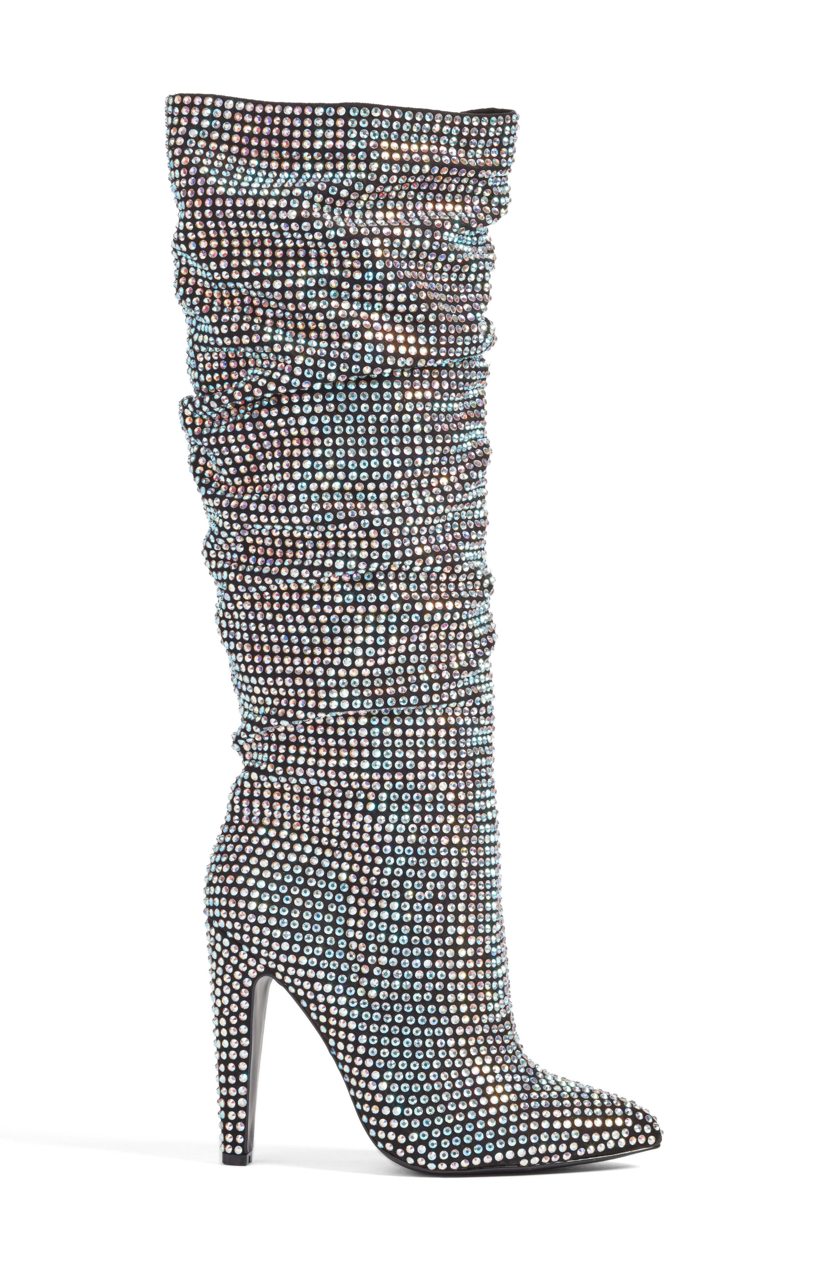 Steve Madden Crushing Embellished Boot, Alternate, color, 