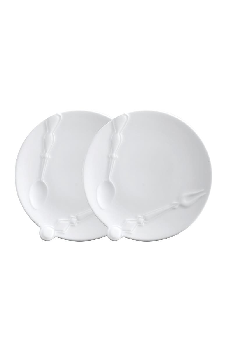 Twig New York Cutlery Set of Two Accent Plates, Main, color, Multi