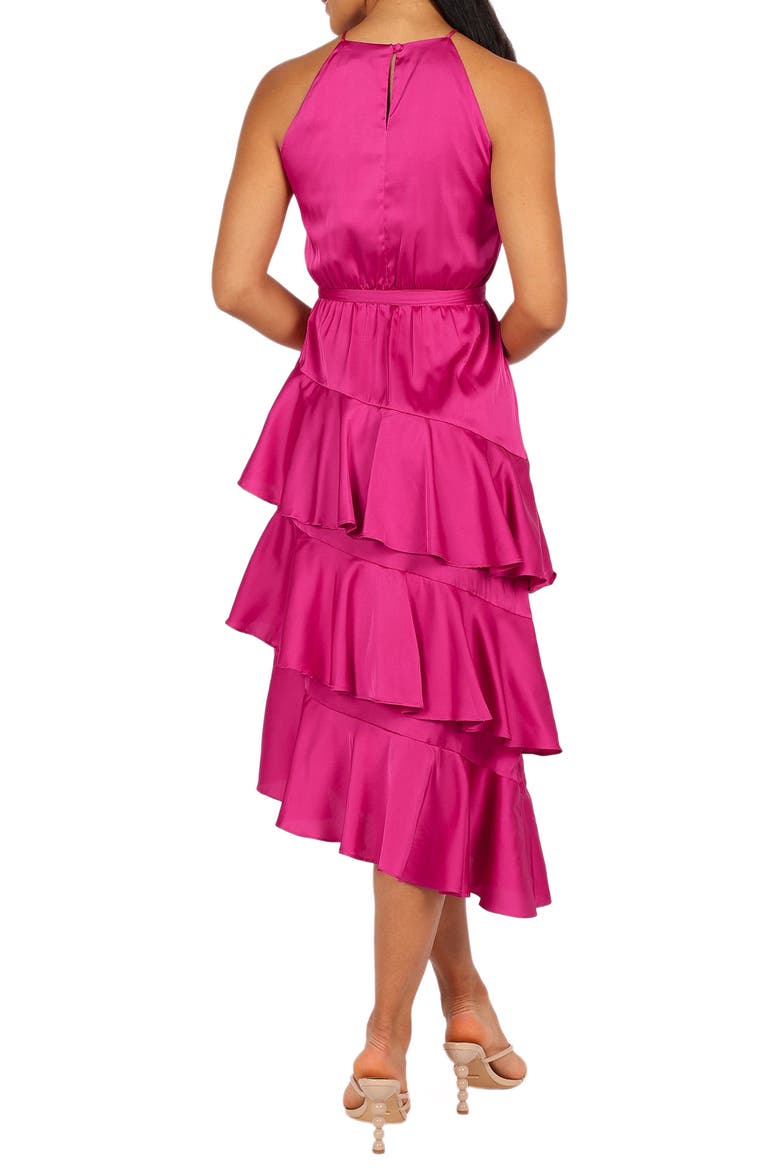 Seychelle Asymmetric Tiered Dress, Alternate, color, ORCHID