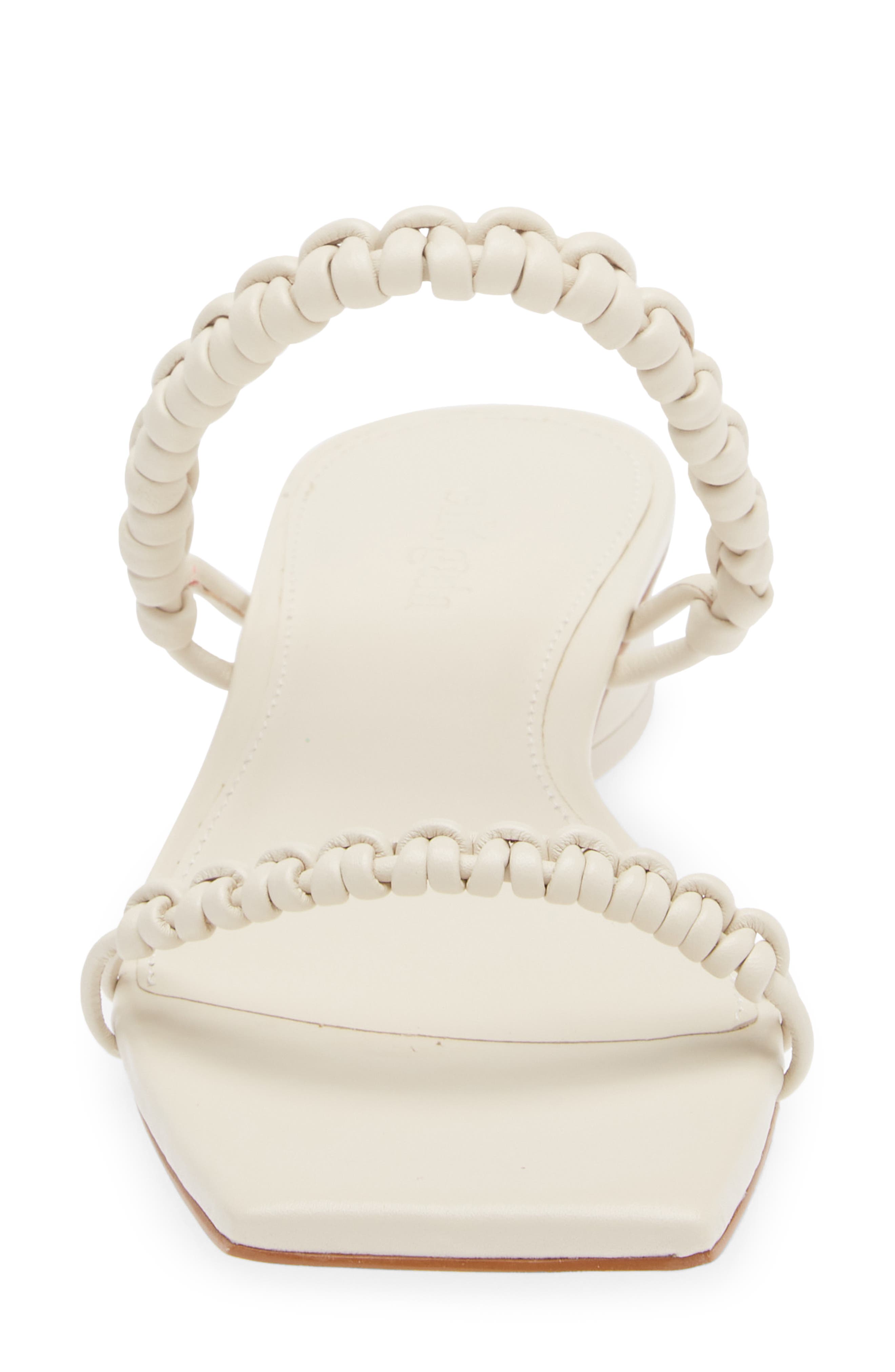 Cult Gaia Milo Slide Sandal, Alternate, color, Off White