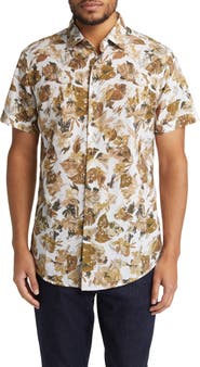 Rodd & Gunn Upper Charlton Floral Short Sleeve Button-Up Shirt