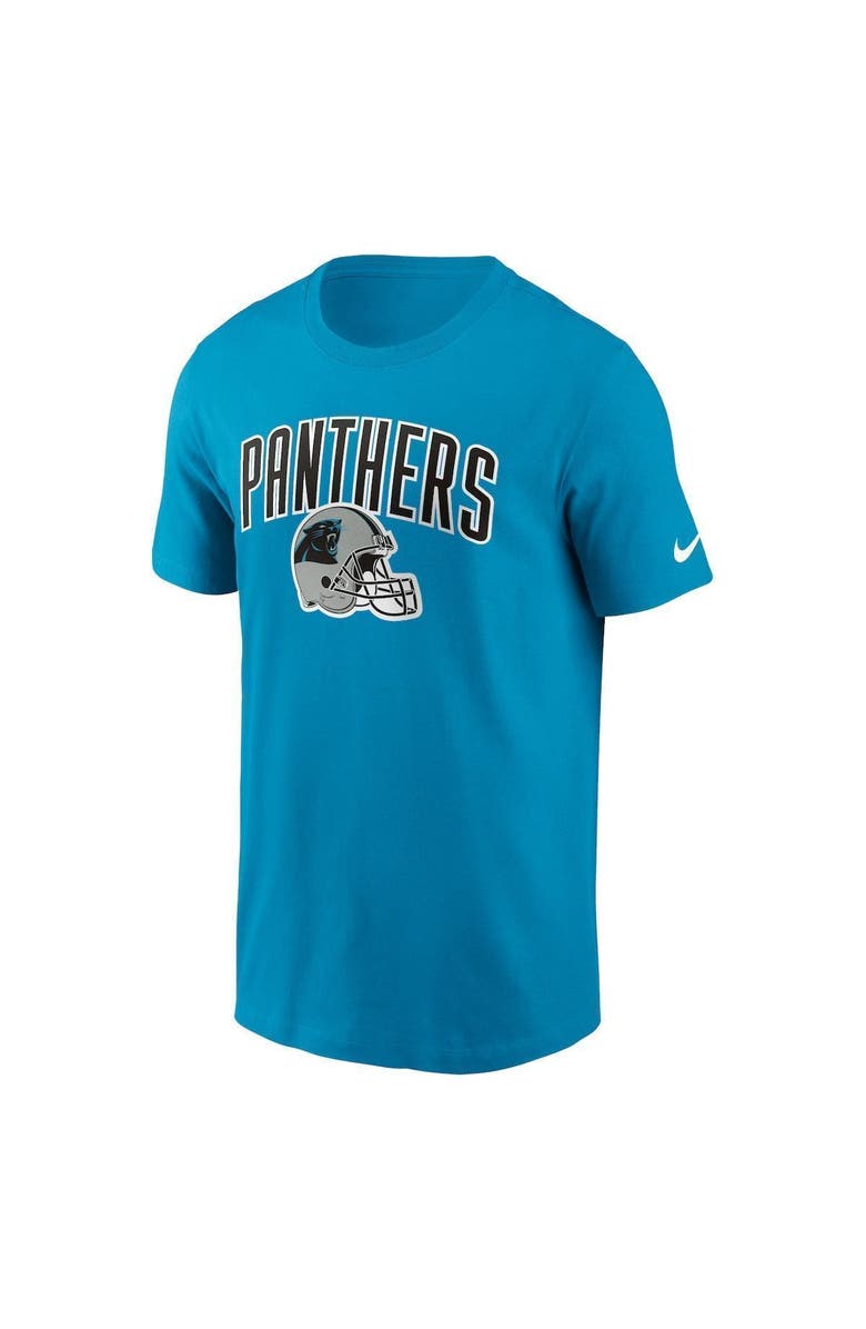 Nike Men's Nike Blue Carolina Panthers Team Athletic T-Shirt, Alternate, color,