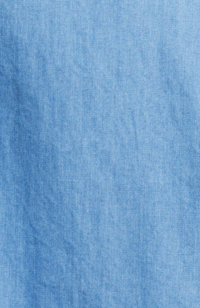 Thom Sweeney Slim Fit Chambray Button-Down Shirt, Alternate, color,
