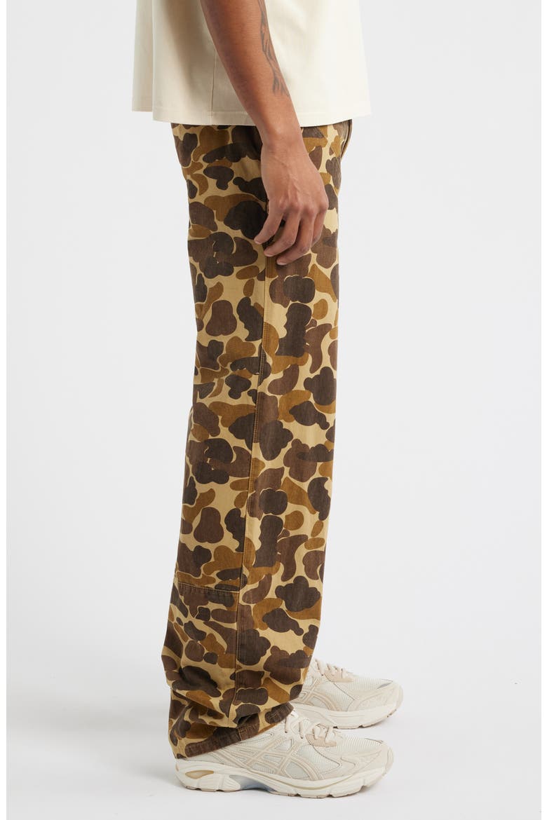 Rey Straight Leg Camo Pants, Alternate, color, MILITARY BROWN CAMO