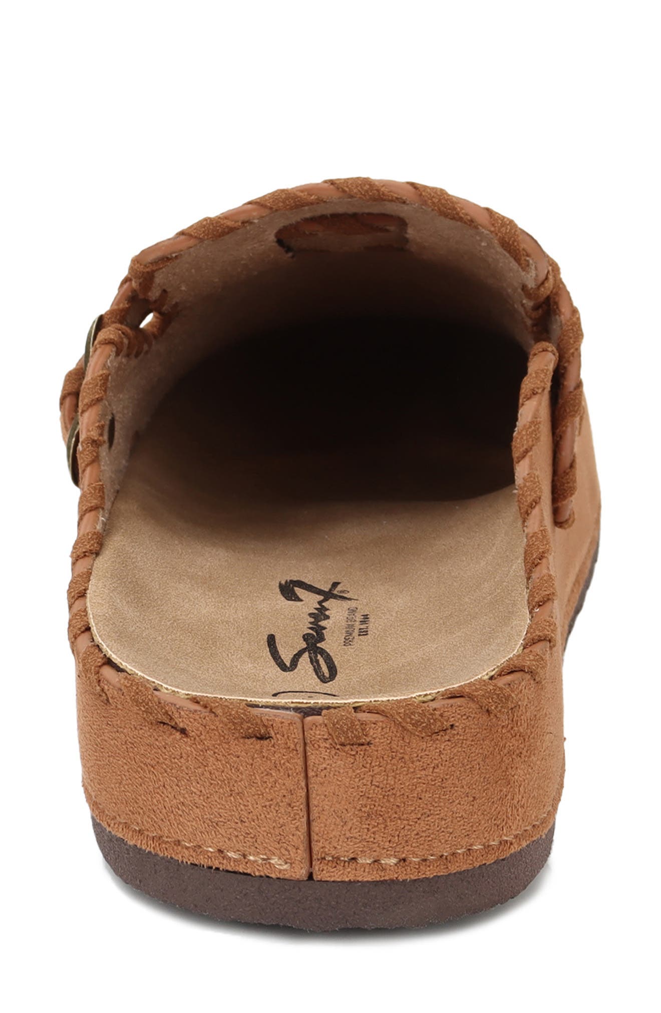 Stitched Mule, Alternate, color, RUST