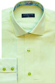 MASUTTO Lin Linen Button-Up Shirt