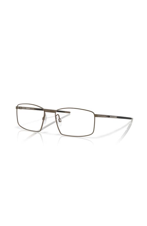 Oakley 54mm Square Optical Glasses In Gold