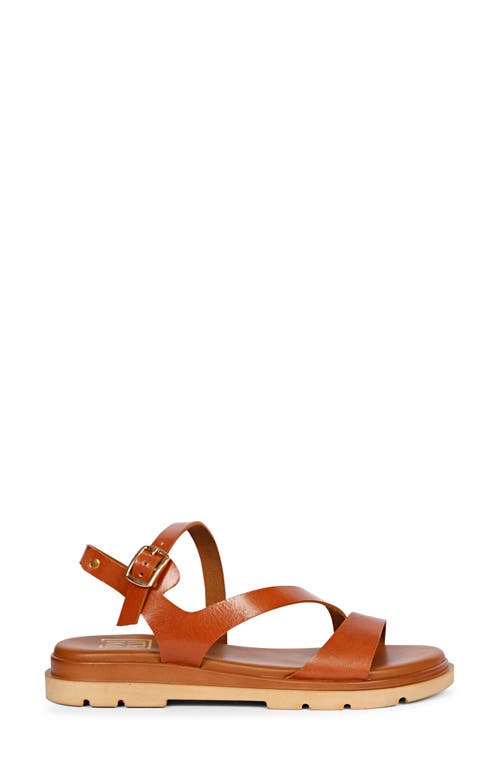 Saint G Kamla Slingback Sandal In Cognac