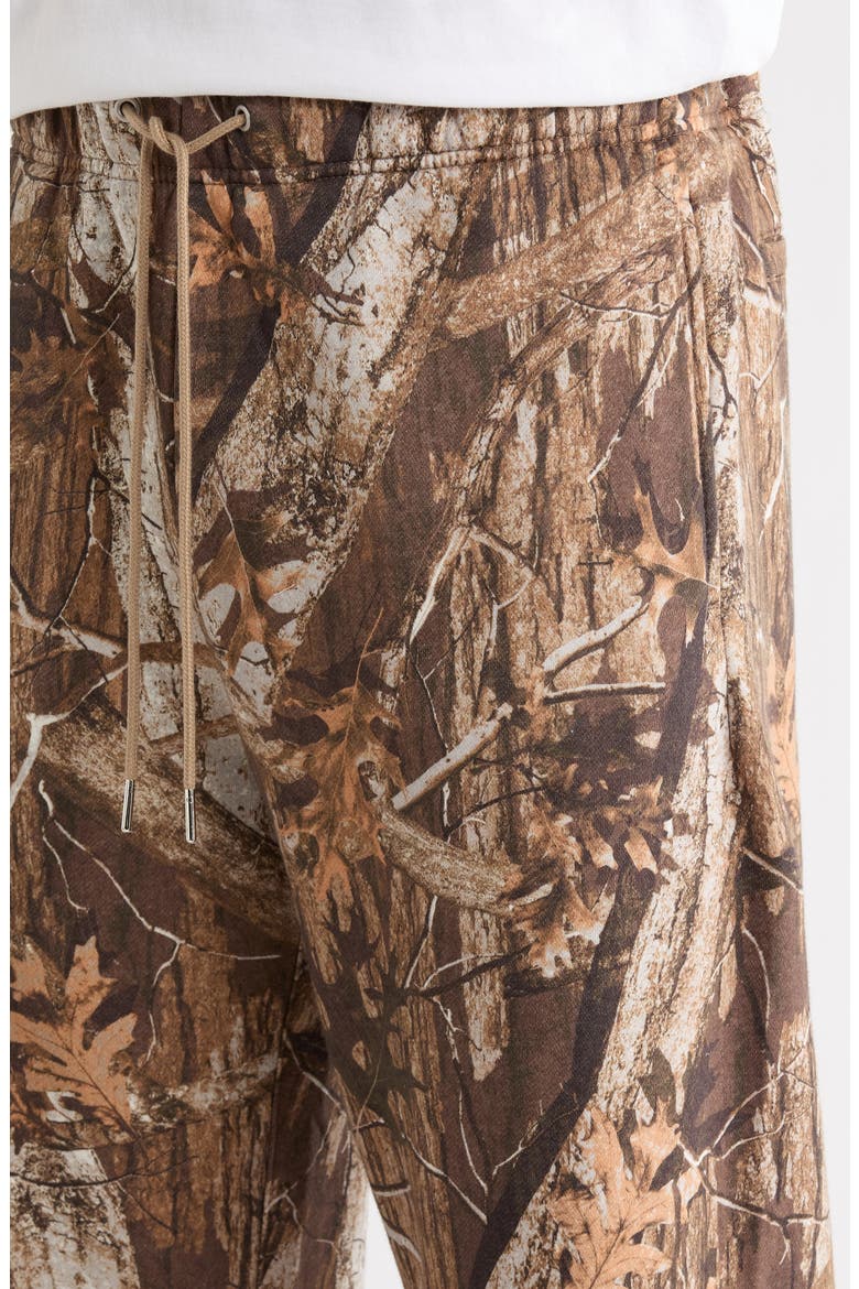 Washed Camo Extreme Baggy Fit Fleece Sweatpants, Alternate, color, CAMOUFLAGE