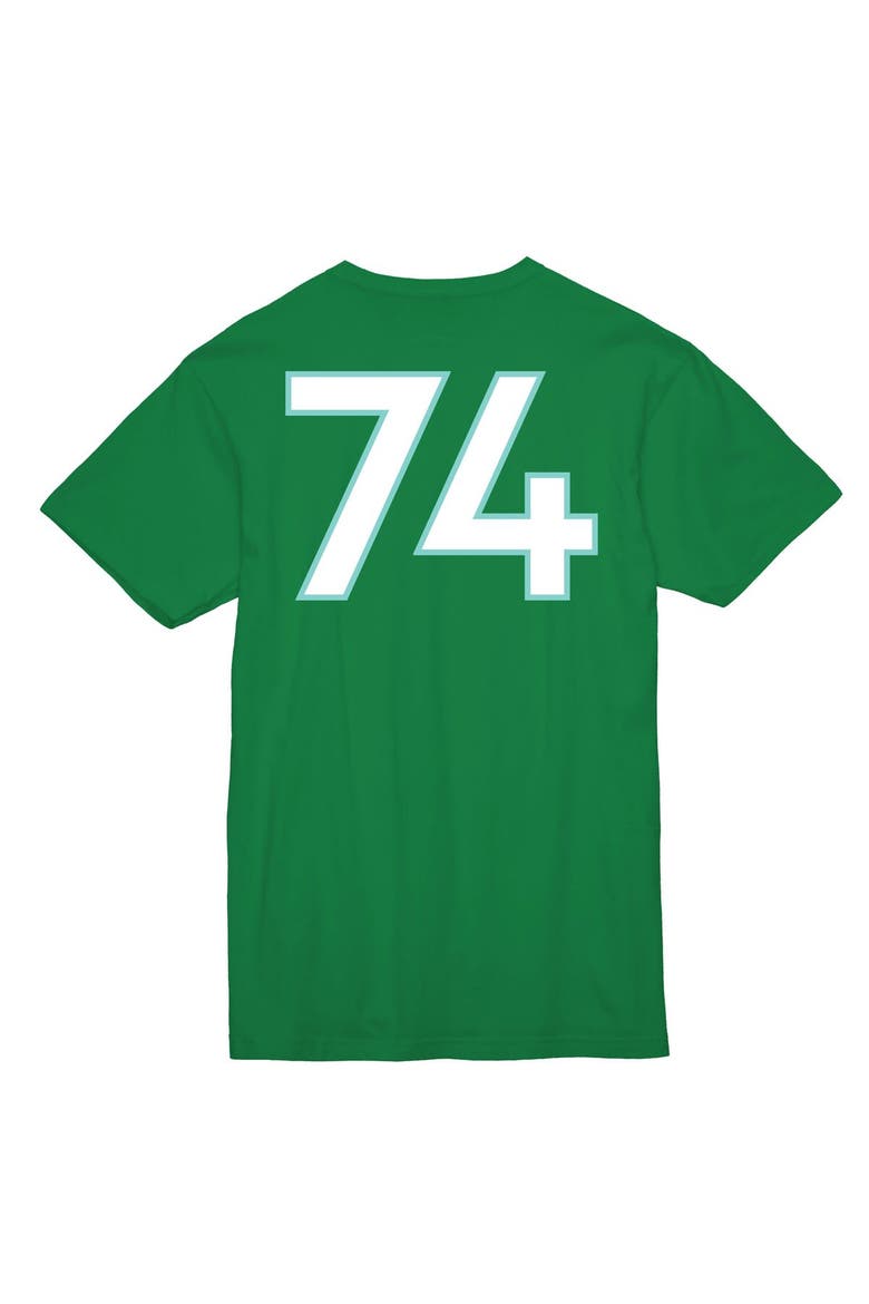 Men's Mitchell & Ness Rave Green Seattle Sounders FC Established T-Shirt, Alternate, color, Kelly Green