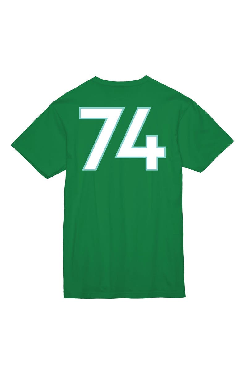 Mitchell & Ness Men's Mitchell & Ness Rave Green Seattle Sounders FC Established T-Shirt, Alternate, color,