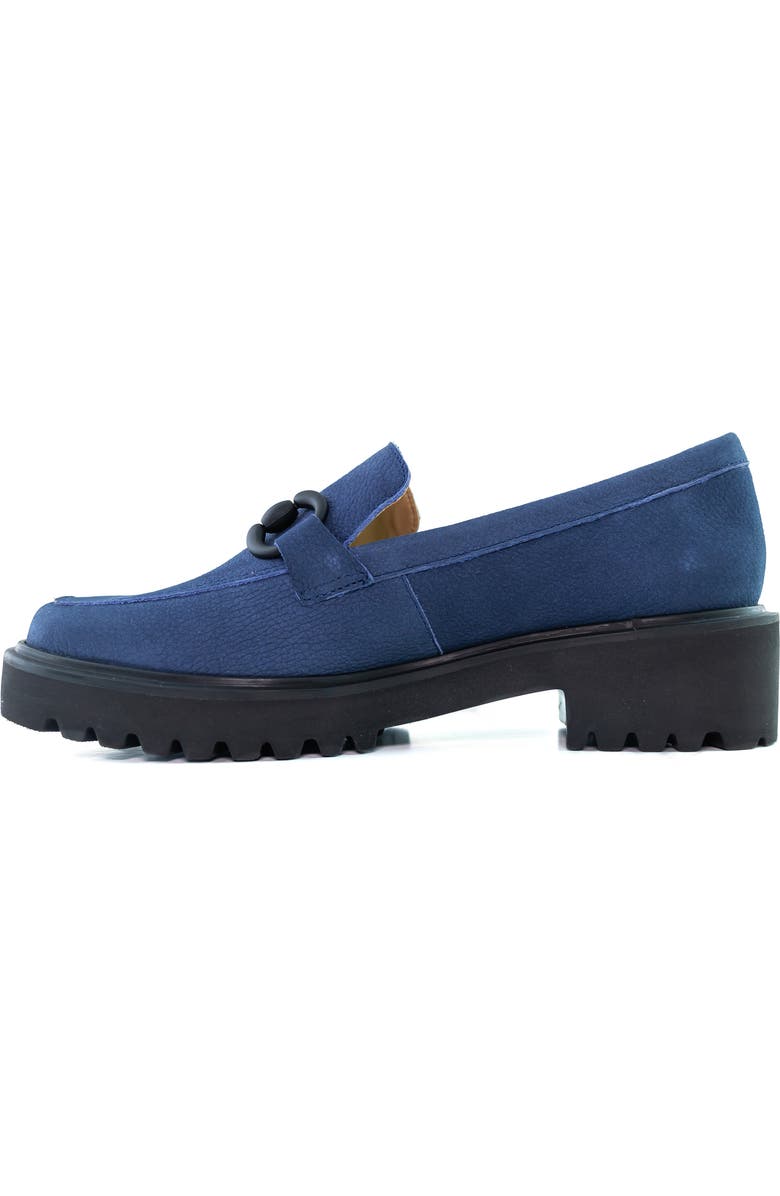 Marc Joseph New York Garrden CT Platform Loafer, Alternate, color, Denim Italo Grainy