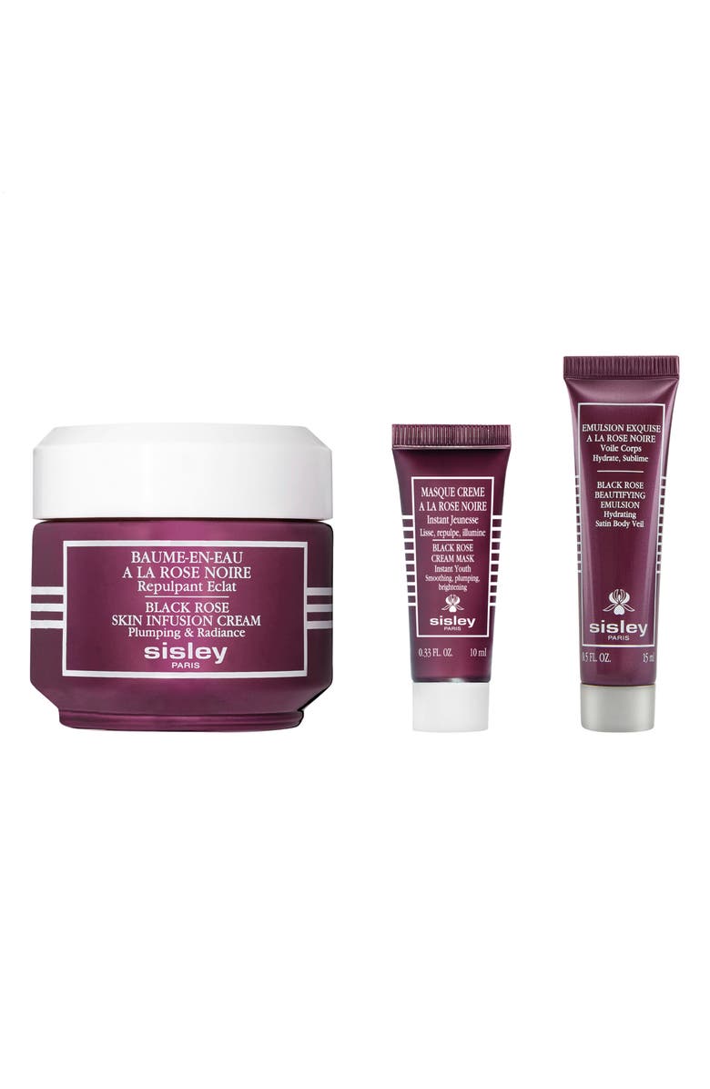 Sisley Paris Black Rose Skin Infusion Cream Discovery Set USD $276 Value, Main, color, 