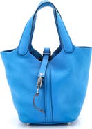 Pre-Owned Hermes Picotin Lock Bag Clemence PM