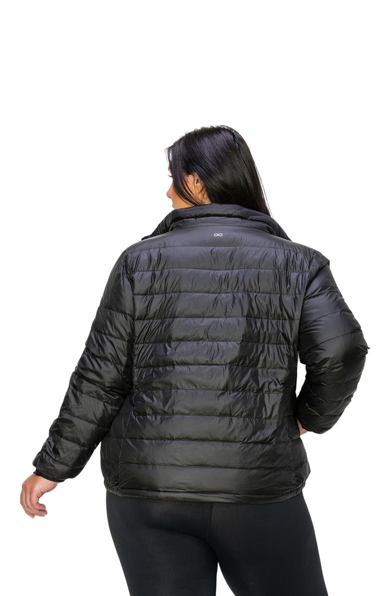 Rebody Active Urbaneer Down Jacket, Alternate, color, Black