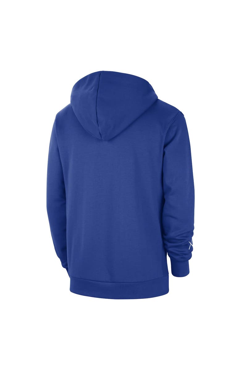 Nike Men's Nike Blue Brooklyn Nets 2023/24 City Edition Courtside Standard Issue Pullover Hoodie, Alternate, color, 