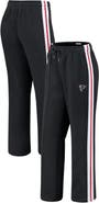 WEAR by Erin Andrews Women's WEAR by Erin Andrews Black Atlanta Falcons Color-Block Straight Leg Pants
