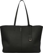 MAISON de SABRÉ Large Leather Zipped Soft Tote