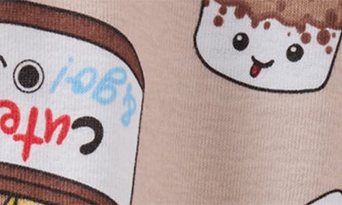 Butterblu Scout One-piece Organic Cotton Pajamas In Neutral