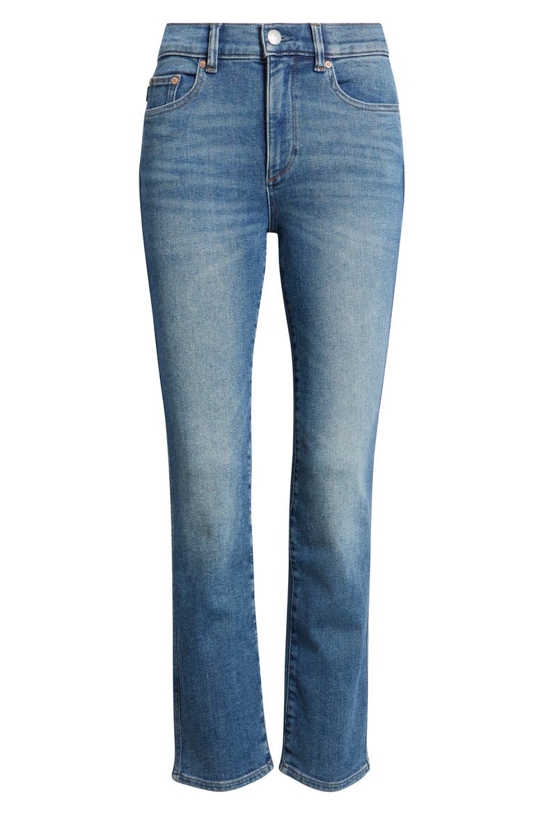 Mara Instasculpt™ Mid Rise Ankle Straight Leg Jeans, Alternate, color, CRISP AIR