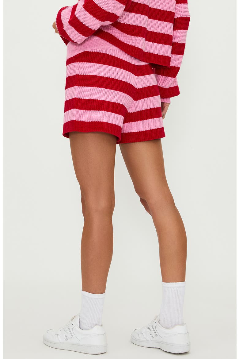 Balboa Cotton Cover-Up Shorts, Alternate, color, CANDY CANE STRIPE
