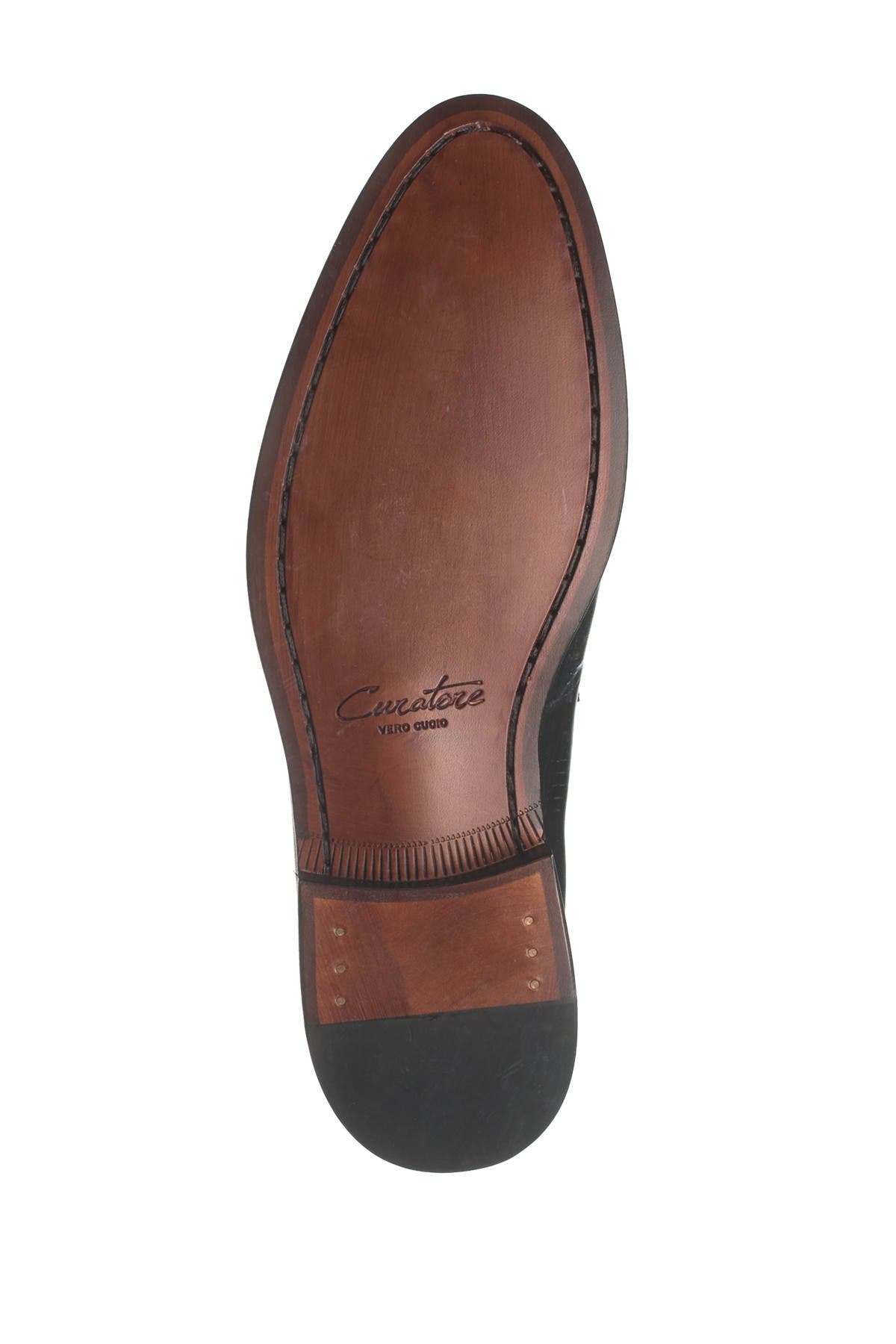 CURATORE Lazio Leather Penny Loafer, Alternate, color, 