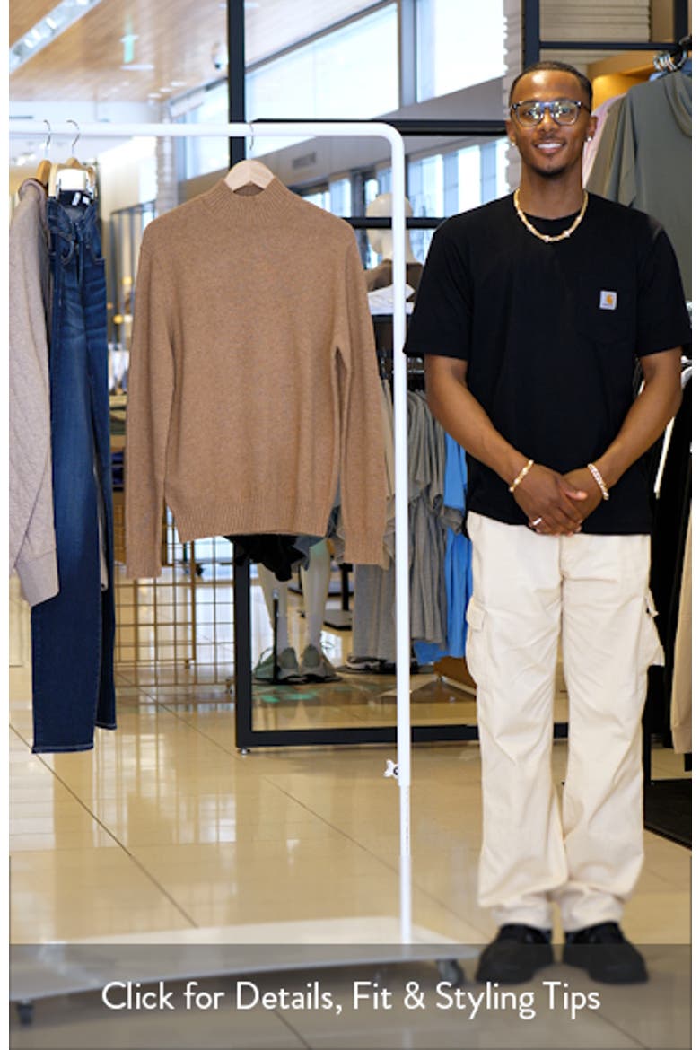 Mock Neck Sweater video